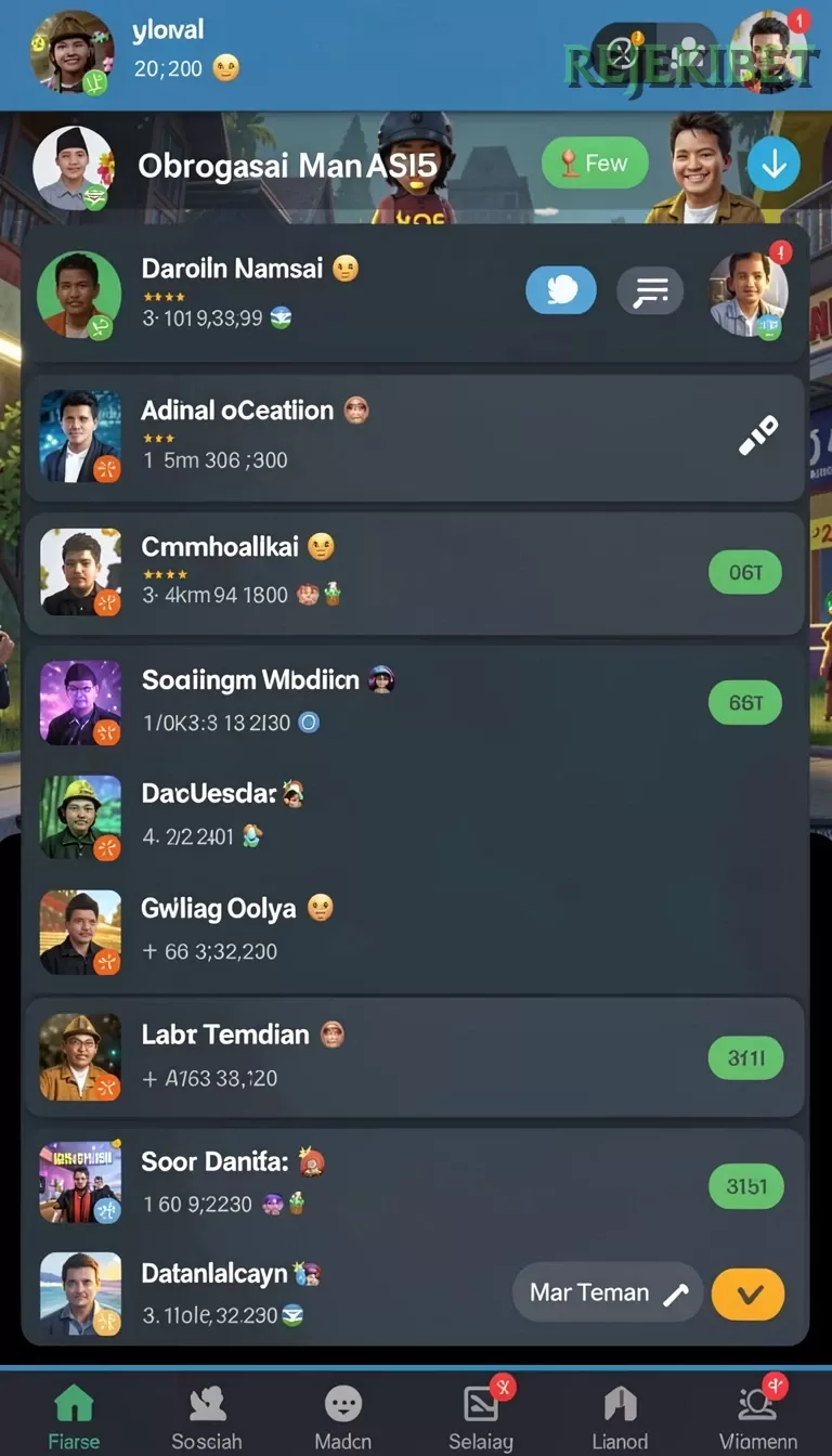 Pratinjau antarmuka rejekibet — aplikasi APK resmi Android v2.5.6